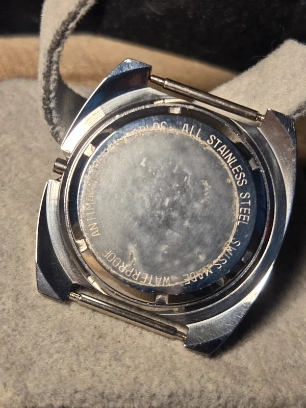 Example productNOS Vintage Watch Case – Incabloc – Waterproof – Stainless Steel – 37.8 mm – Swiss Made