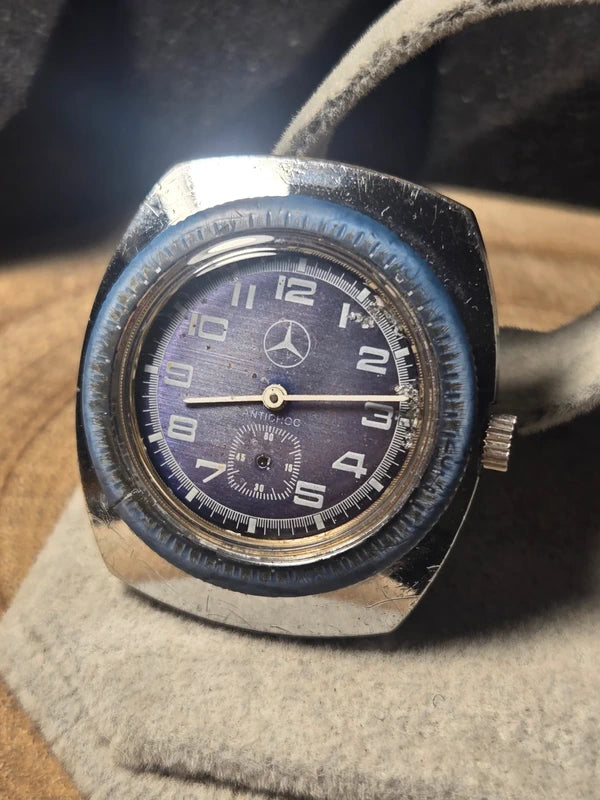 Vintage Driver's Watch – Mercedes Dial – Small Seconds – 40 mm – Project Watch