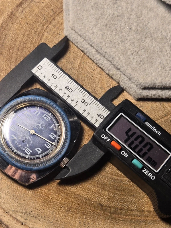 Vintage Driver's Watch – Mercedes Dial – Small Seconds – 40 mm – Project Watch