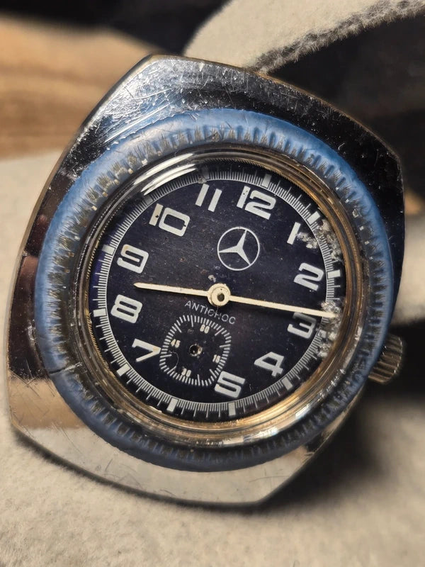 Vintage Driver's Watch – Mercedes Dial – Small Seconds – 40 mm – Project Watch