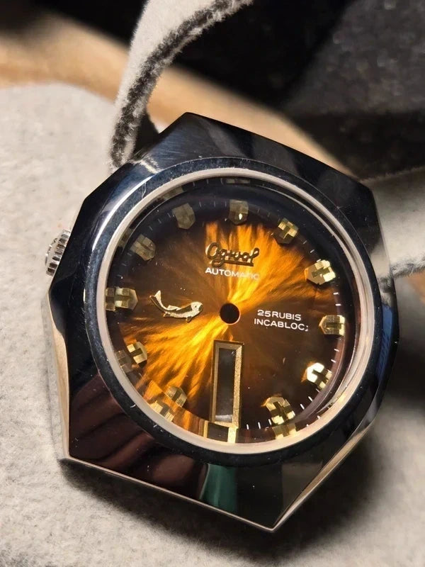 Ogival Fisk NOS Case & Dial – AS 2066 – Swiss Made – 38.2 mm