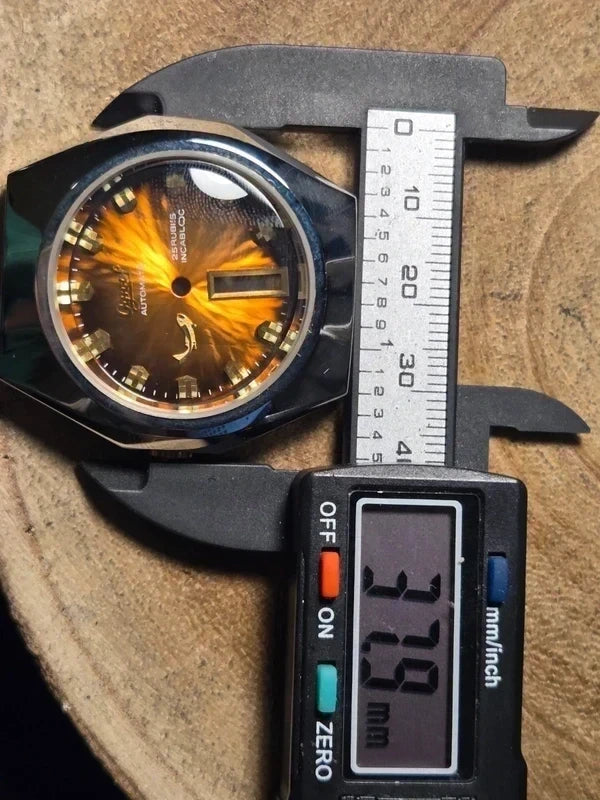 Ogival Fisk NOS Case & Dial – AS 2066 – Swiss Made – 38.2 mm